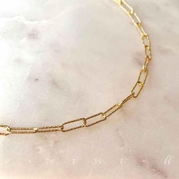 Sparkle Shimmer Chain Link Necklace - Picture 16 of 16